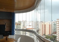 Sacadas em Vidro Temperado